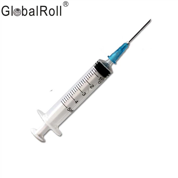 ISO CE Medical Disposable 1ml -100ml Plastic Injection Syringe With Or Without Needle