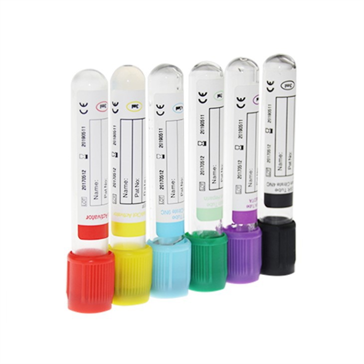 Medical Disposable K2 K3 Edta Tube Lavender Vacuum Blood Plain Collection Test Tube