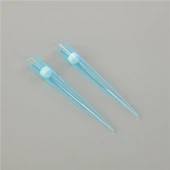 Lab Liquid Fine Filter Pipette Tips in Rack